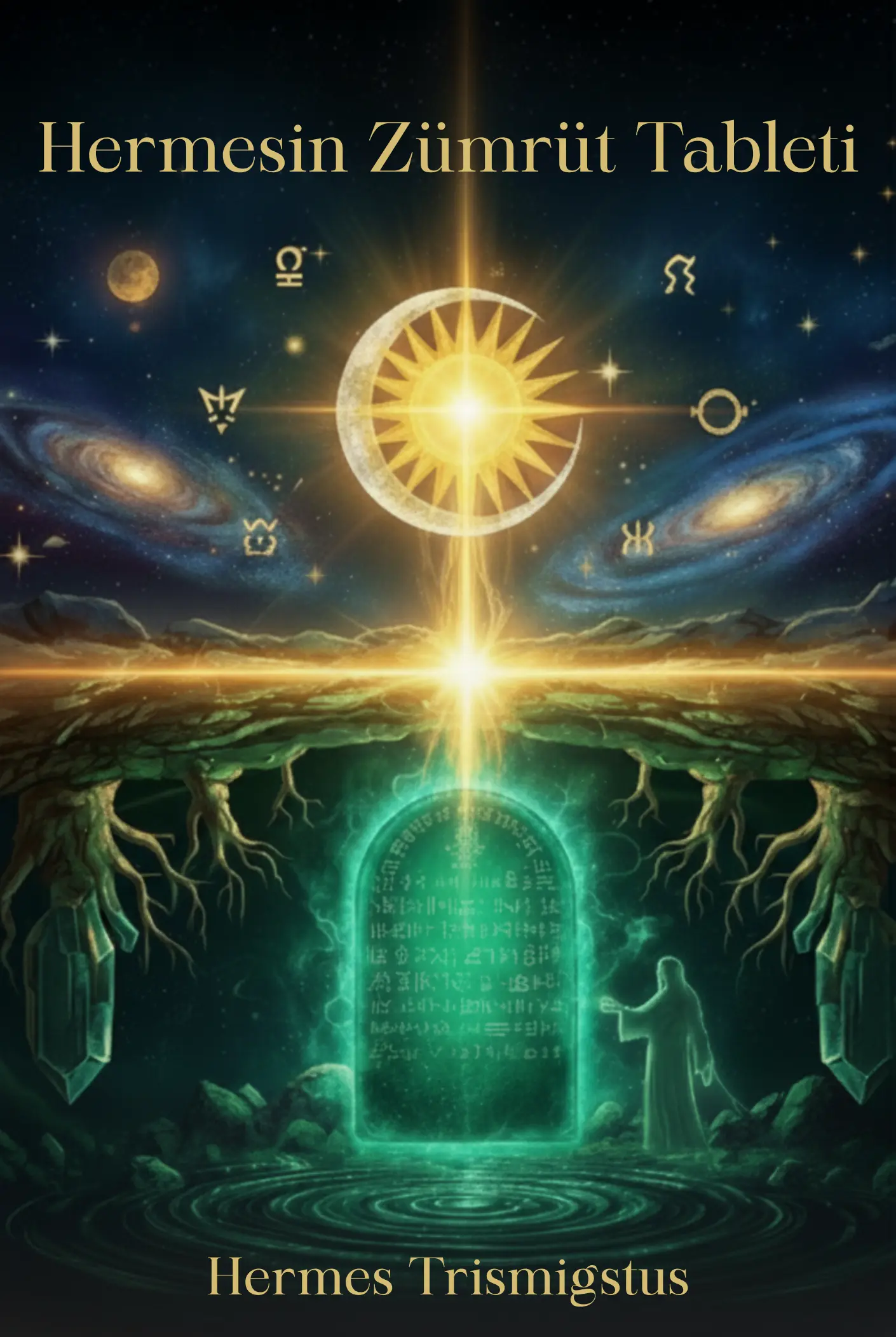 Hermesin Zümrüt Tableti - Kitap Kapağı